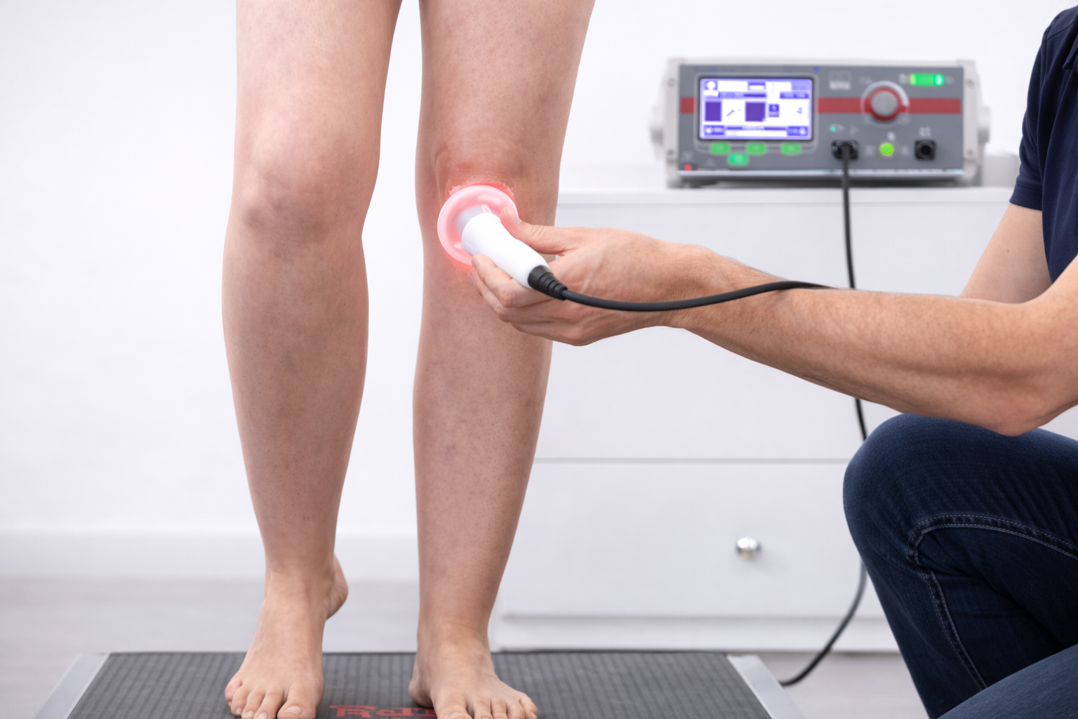 TECAR-Therapie-in-Aktion